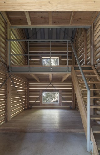 Yakushima Takatsuka Lodge by Shigeru Ban. Image: Hiroyuki Hirai. 