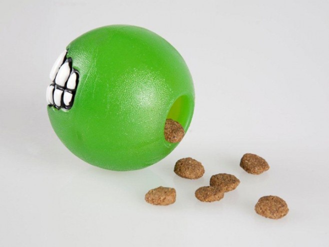 green Rogz Grinz ball by Porky Hefer