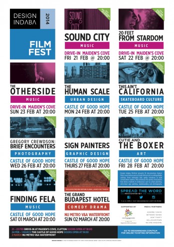 Design Indaba FilmFest 2014: Programme