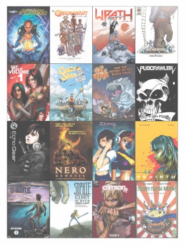 Most of the SA comic books in production