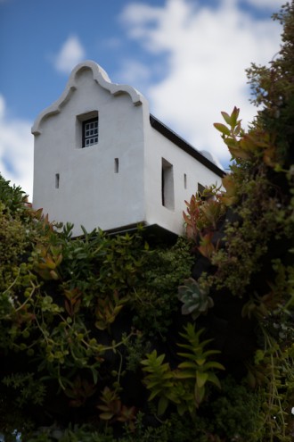 Bee hotel at Babylonstoren.