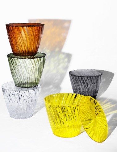 Sparkle collection by Tokujin Yoshioka for Kartell. 