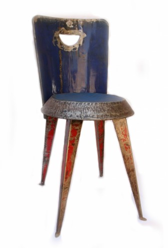Metal Chair by Hamed Design Studio. 