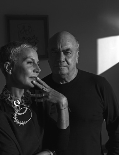 Massimiliano and Doriana Fuksas. Image: ©Maurizio Marcato.