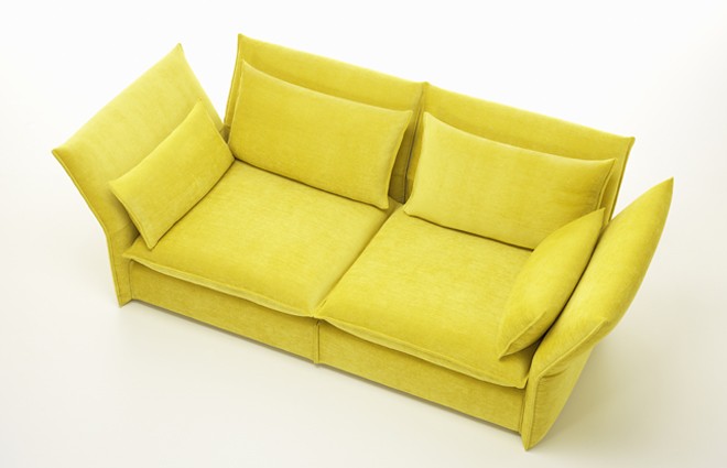 Mariposa Sofa by BarberOsgerby. 