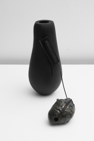 De Natura Fossilium collection: Vase by Studio Formafantasma in collaboration with Gallery Libby Sellers. Image: Luisa Zanzani. 