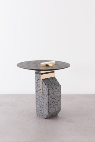 De Natura Fossilium collection: Table by Studio Formafantasma in collaboration with Gallery Libby Sellers. Image: Luisa Zanzani. 