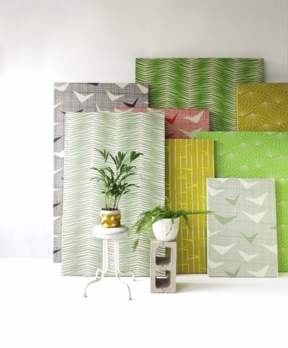 Paradise is Here, a new fabric collection by Heather Moore of Skinny laMinx.