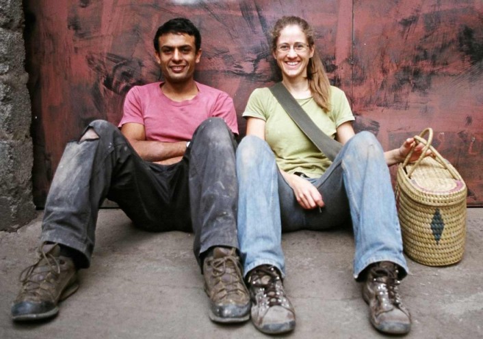 Naeem Biviji and Bethan Rayner