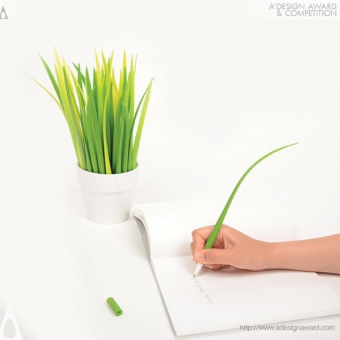 Pooleaf Plastic Ball Pen 