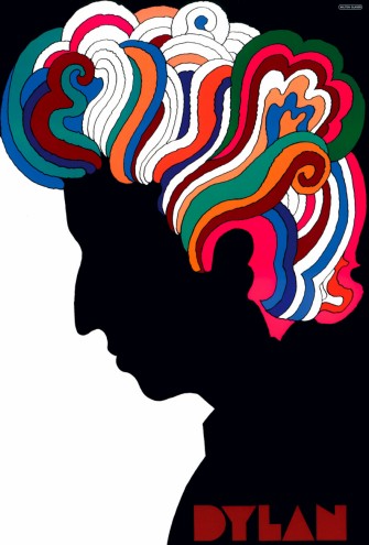 Milton Glaser's 1966 Bob Dylan poster.