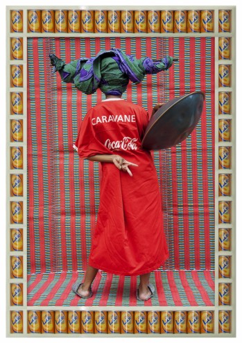 "Caravane, 2011:1432", by Hassan Hajjaj, courtesy of Rose Issa Projects, London. Head styling by the artist Venus the Bushfire.