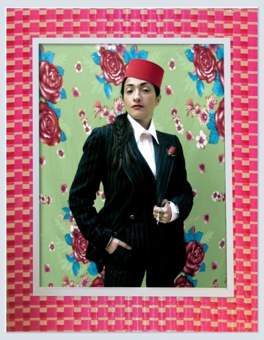 "Musician Hindi Zahra, 2011:1432", by Hassan Hajjaj, courtesy of Rose Issa Projects, London.