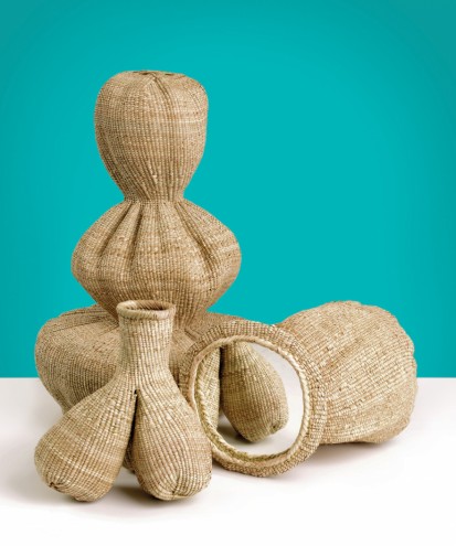 The Gourd’s Family collection by Matali Crasset and the weavers of Bulawayo Home Industries. Photo: Matali Crasset.