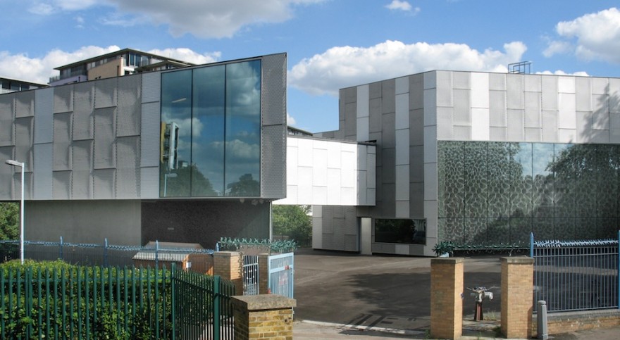 Stephen Lawrence Centre in London, completed 2007 (Photo: Lyndon Douglas).