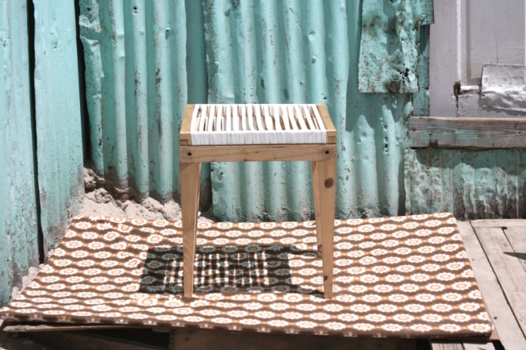 2015 Emerging Creative Bonga Jwambi's stool.