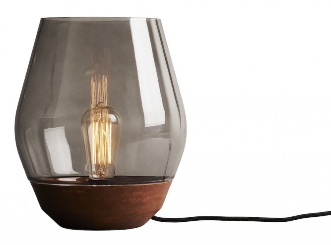 Bowl Table Lamp by New Works. 