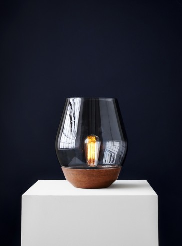 Bowl Table Lamp by New Works. 