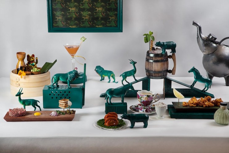 Bellboy Dining Concept, commissioned by a private client in Tel Aviv, 2014.