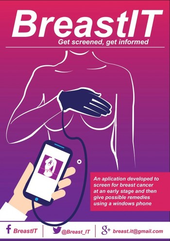 BreastIT: Three Ugandan IT graduates have developed a cellphone app that can diagnose breast cancer, helping prevent deaths by providing essential early detection