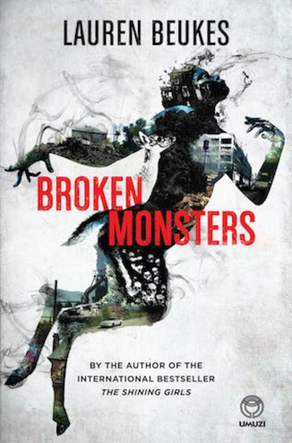 Pages ripped from Lauren Beukes' thriller "Broken Monsters" are being turned into once-off artworks and sold to raise money for a local literacy NGO