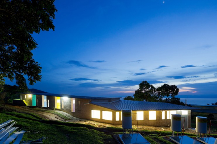 Architect Louise Braverman designed solar-powered housing for healthcare workers in the remote Burundian village of Kigutu