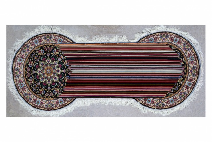 Faig Ahmed weaves digital patterns and optical illusions into traditional Azerbaijani rugs.