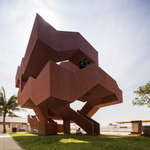 Billed as the world's most popular and prestigious prize for up-and-coming architects, this year’s winner designed a concrete playground for kids and adults. 