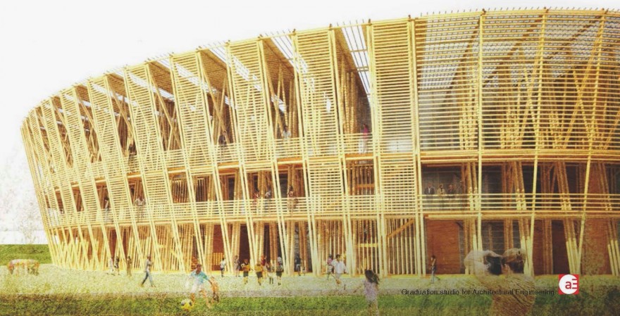 shen chen bamboo stadium design indaba 1