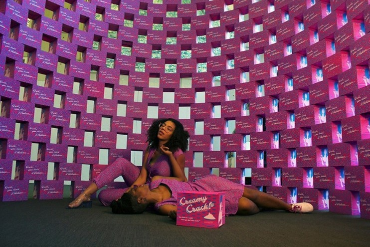“Abandoned Margins” is an exhibition tackling Western beauty standards, cultural identity, historical erasure, trauma, and the representation of black bodies. 