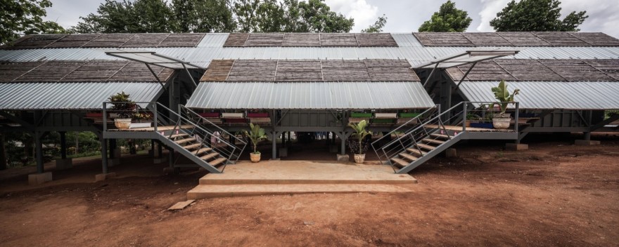 Vin Varavarn Architects, a Bangkok-based firm, developed a new architectural typology for earthquake resistant schools.