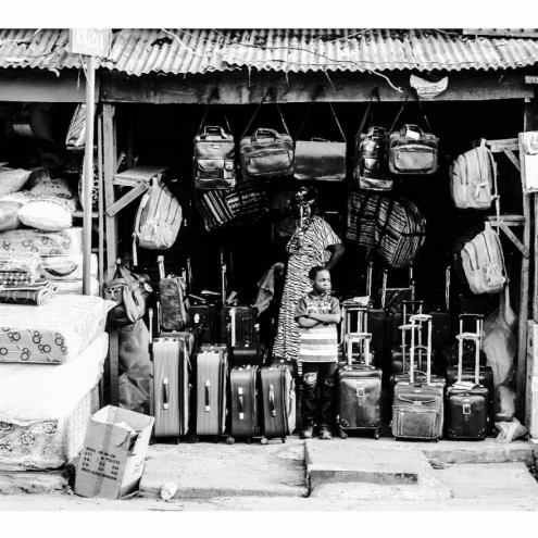 Logor Adeyemi captures the ordinary moments in Lagos, the extraordinary African metropolis known for wall-to-wall people and bumper-to-bumper cars. 