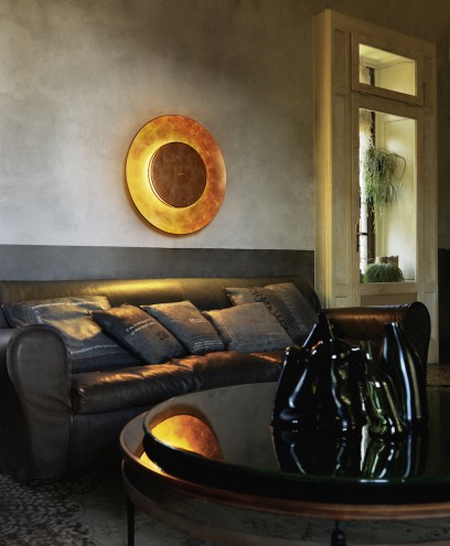 Fontana Arte lights: Lunaire Copper