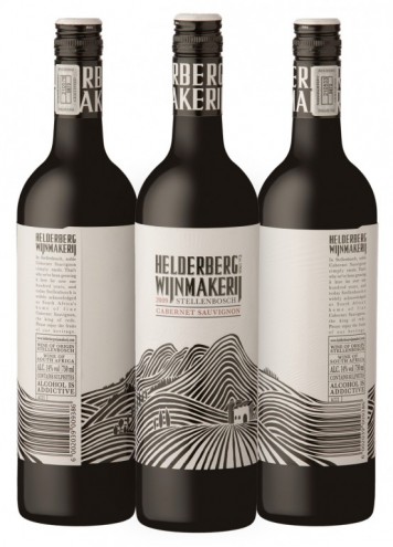 Helderberg Wijnmakerij packaging by Fanakalo. 