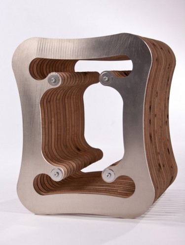 Diviso stool by Neil Macqueen. 