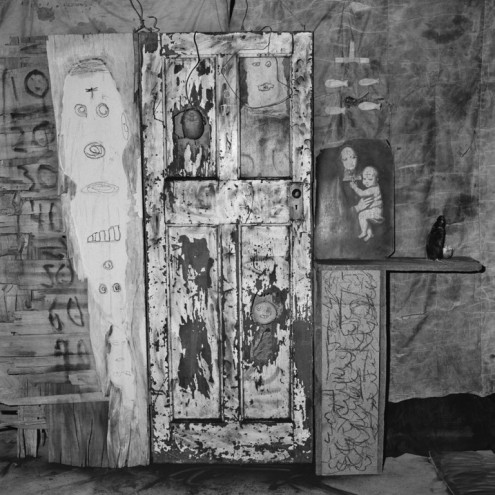 Peeling Door, 2007. Roger Ballen.