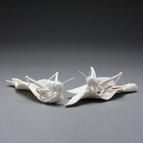 Locusts by Kate MacDowell. 