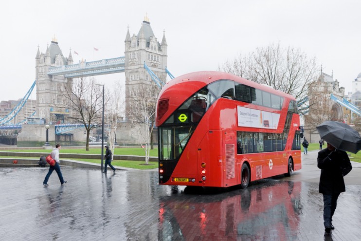 London's New Bus by Thomas Heatherwick. Image: Iwan Baan. 