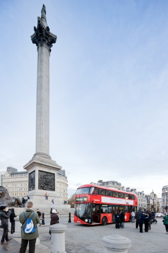 London's New Bus by Thomas Heatherwick. Image: Iwan Baan. 