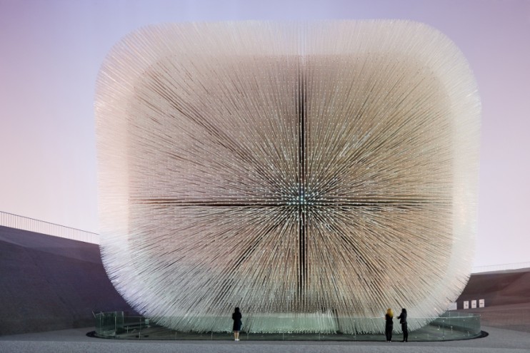 Seed Cathedral by Thomas Heatherwick. Image: Iwan Baan. 