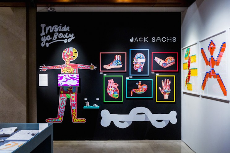 Jack Sachs' work on display at Pick Me Up 2016
