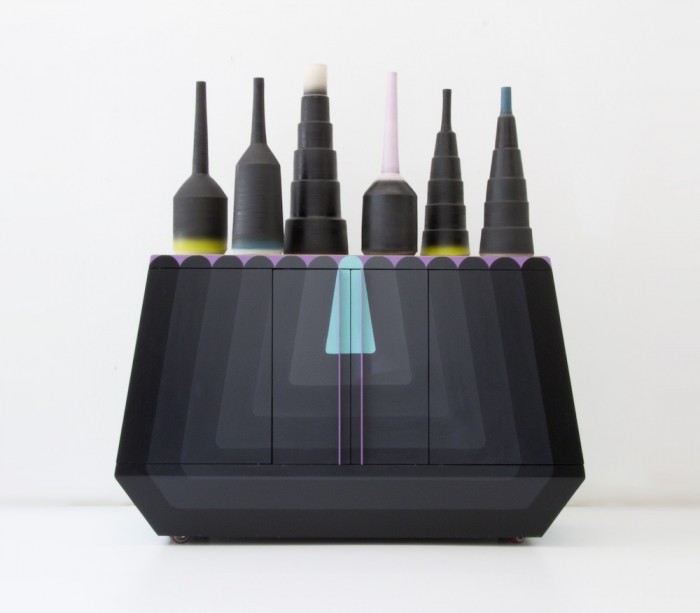 Lala Drinks cabinet with Tower ceramics by Dokter & Misses. 