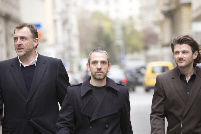 EOOS (left to right): Martin Bergmann, Harald Gruendl, and Gernot Bohmann, Portrait, 2014 © Udo Titz
