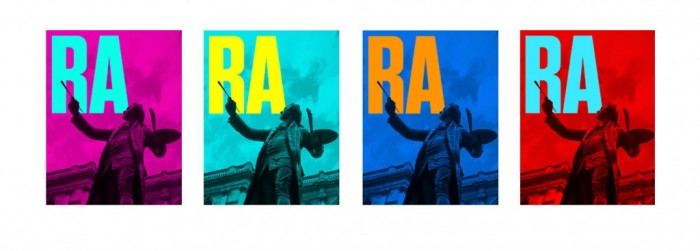 Royal Academy of the Arts identity by Harry Pearce. 