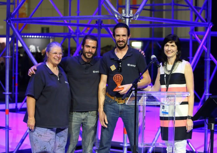 2014 Innovation Award winners Shonaquip, along with Mariëtte du Plessis of Adams & Adams. 2014 Innovation Award winners Shonaquip, along with Mariëtte du Plessis of Adams & Adams.