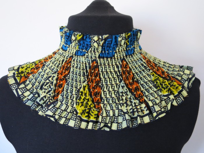 Smock Collar by Susan Didcott. Smock Collar by Susan Didcott.