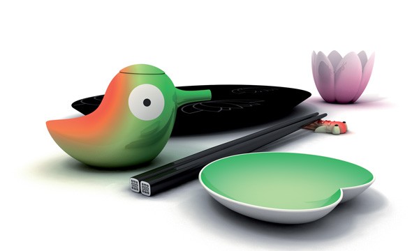 Sushi set by Stefano Giovannoni