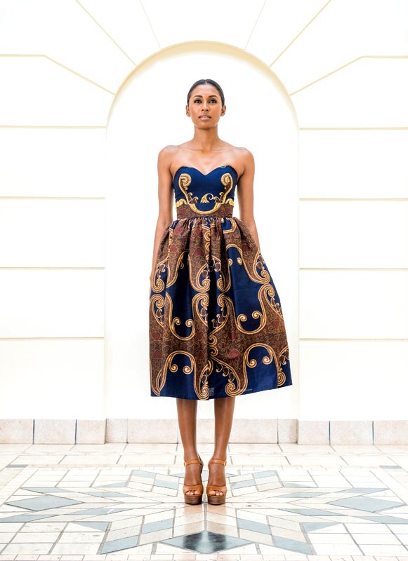 Dress by Taibo Bacar. Dress by Taibo Bacar.
