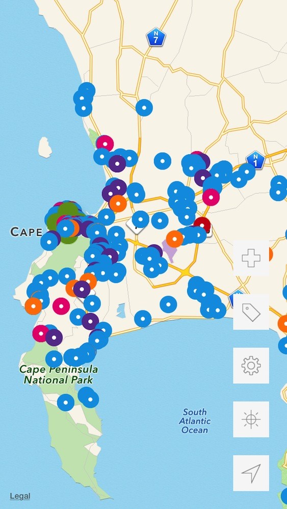 Creative Cape Town app is available for download to iOS users with Android to follow. Creative Cape Town app.