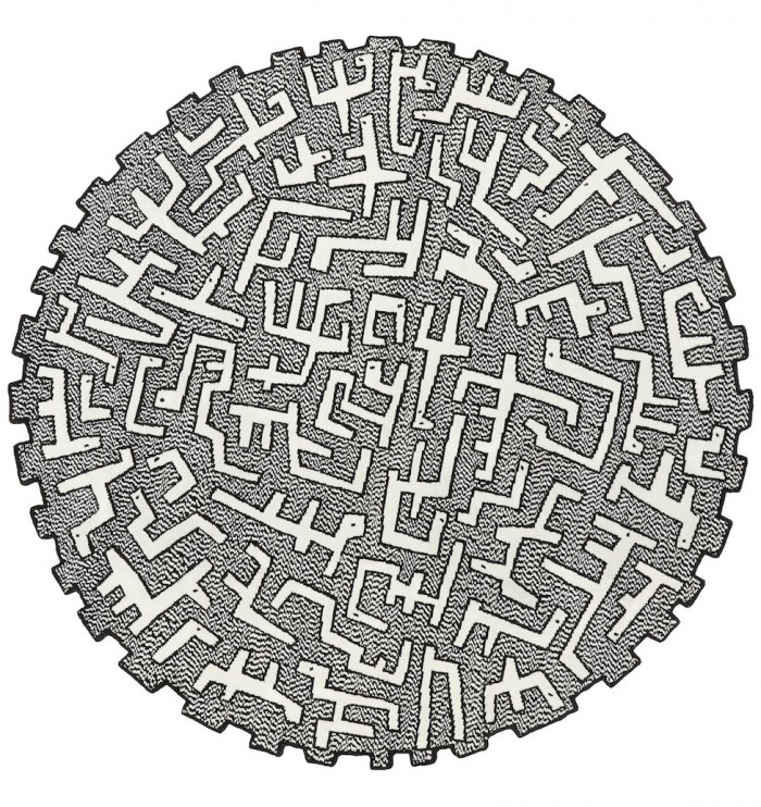 One of the Ciliophora rugs by Maarten Baas.